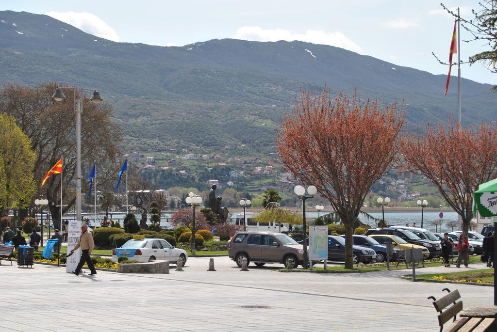 La Piazza Leilighet Ohrid Eksteriør bilde