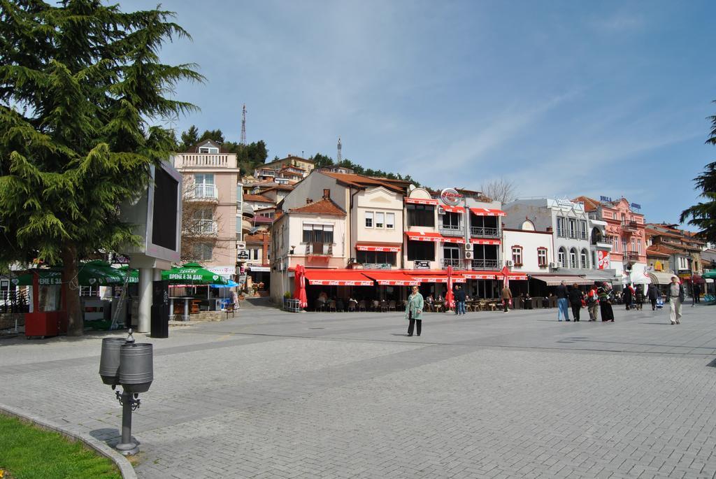 La Piazza Leilighet Ohrid Eksteriør bilde