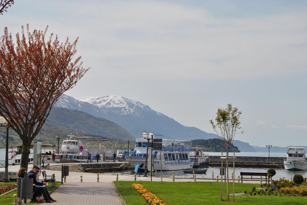 La Piazza Leilighet Ohrid Eksteriør bilde